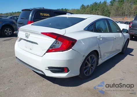 2019 Honda Civic Ex из США, поврежденный, VIN 19XFC1F3XKE006830